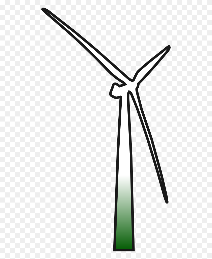 512x963 Wind Turbine Clipart - Free Clip Art Wind