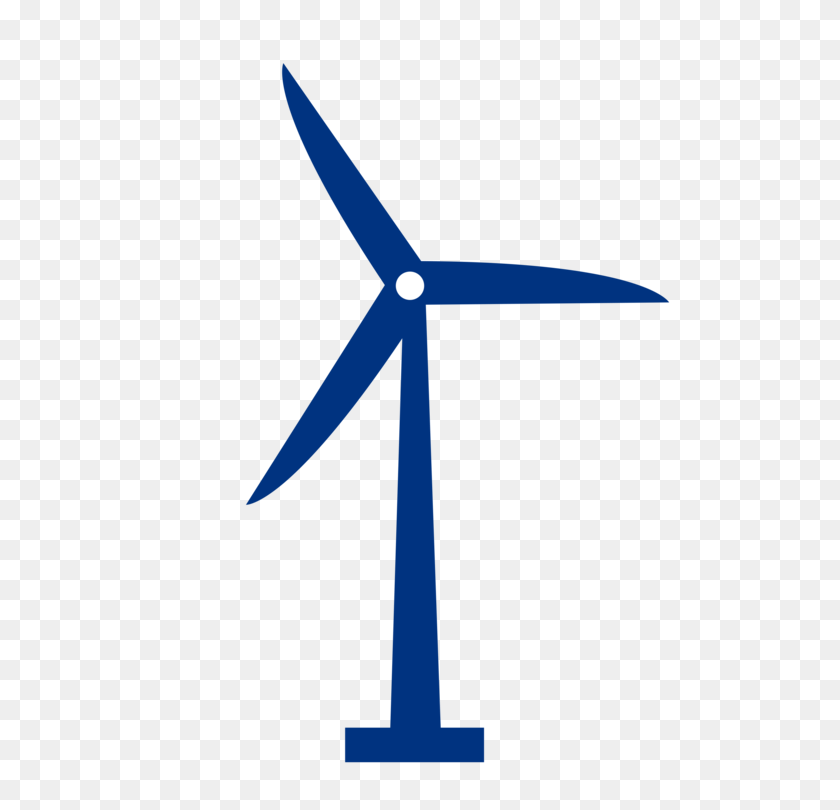 750x750 Энергия Ветровой Турбины, Ветряная Электростанция, Ветряная Энергия - Ветряная Турбина Клипарт