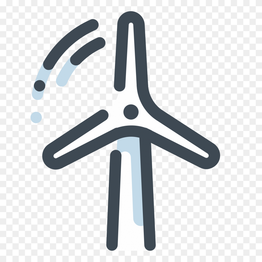 1600x1600 Wind Turbine Icon - Wind PNG