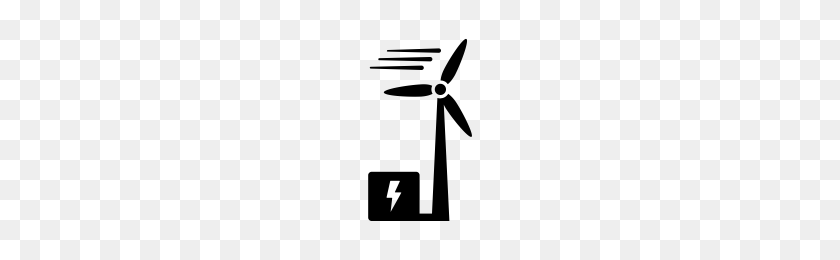 200x200 Wind Turbine Icons Noun Project - Wind Turbine PNG