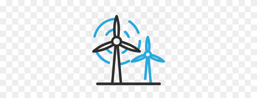 260x260 Windmill Clipart - Rooftop Clipart