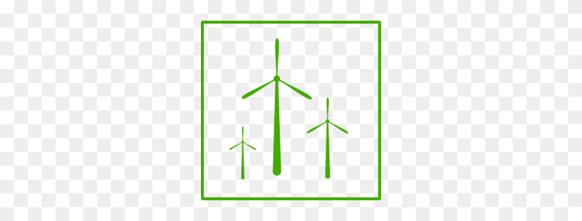 260x260 Клипарт Ветряная Мельница - Возобновляемая Энергия