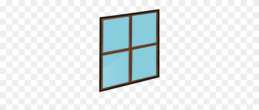 195x298 Window Pane Clip Art - Window Clipart