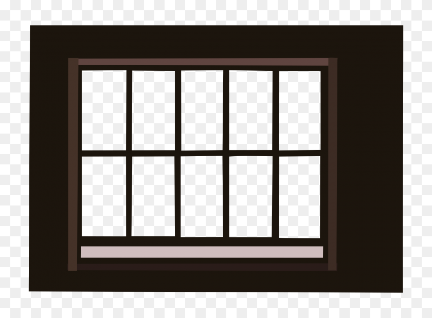 2400x1720 Window With Lattice - Window Frame PNG