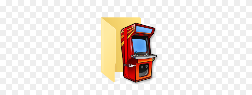 256x256 Windows Arcade Cabinet Folder - Arcade PNG
