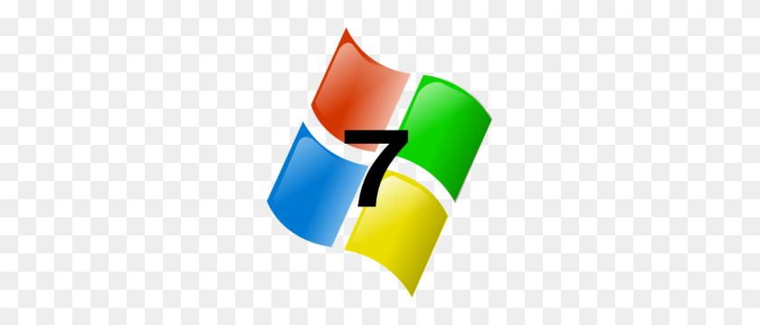 249x299 Клипарт Windows - Логотип Windows 7 Png