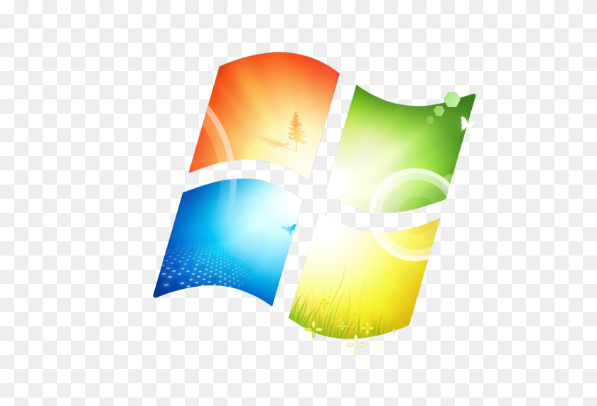 512x512 Ediciones De Windows Adecuadas Para Sus Necesidades Y El Hardware De Su Computadora Portátil - Logotipo De Windows 7 Png