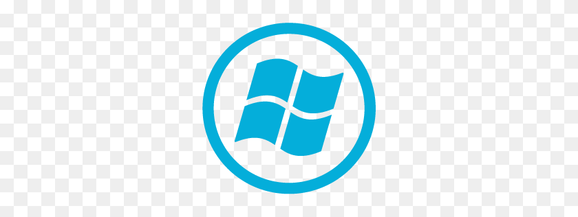 256x256 Iconos De Windows - Logotipo De Windows 7 Png