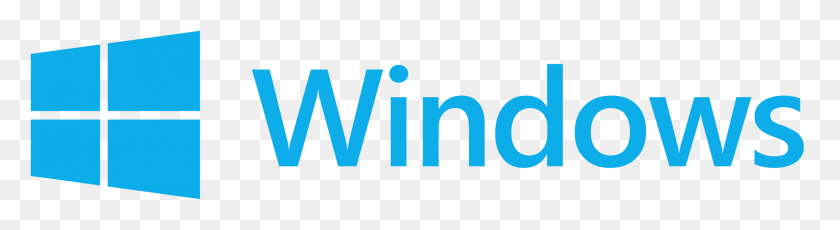 2000x438 Логотип И Имя Windows Png С Прозрачным Фоном - Логотип Windows Png
