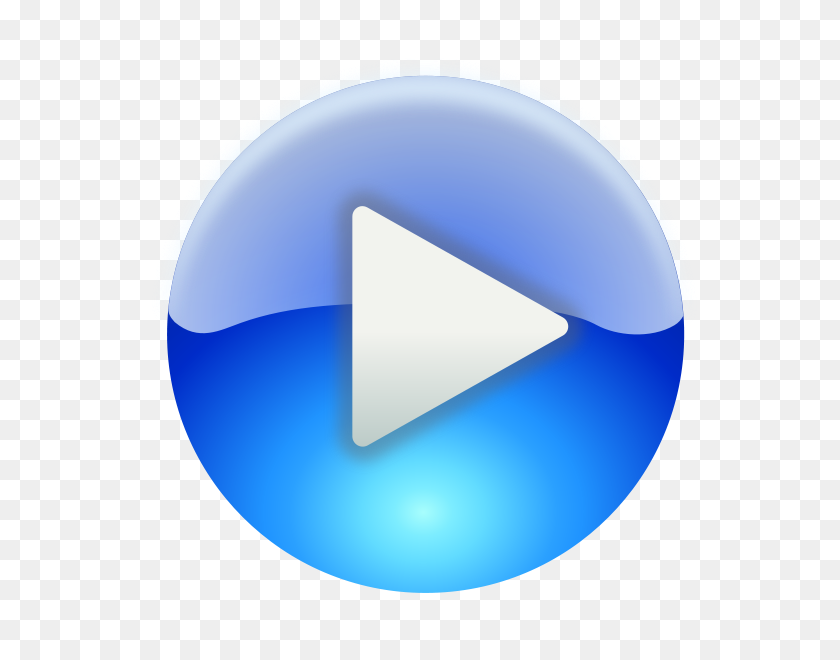 600x600 Windows Media Player Play Button Png Clip Arts For Web - Play Button PNG