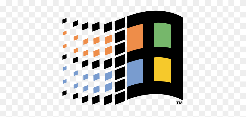 433x342 Windows Png Imagen Png - Logotipo De Windows 98 Png