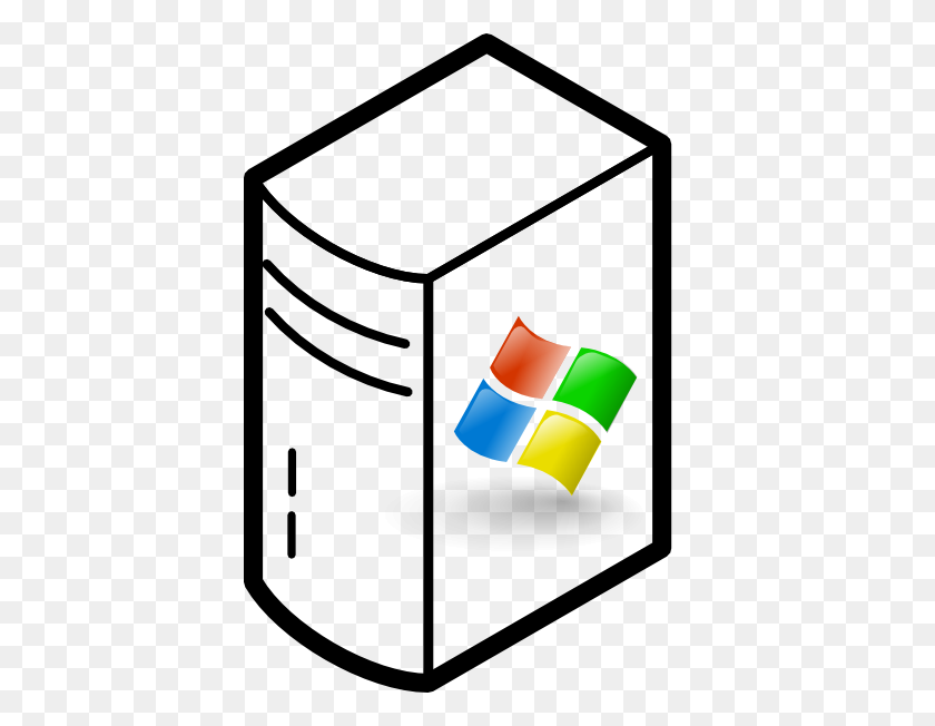402x592 Клипарт Windows Server - Microsoft Клипарт Онлайн