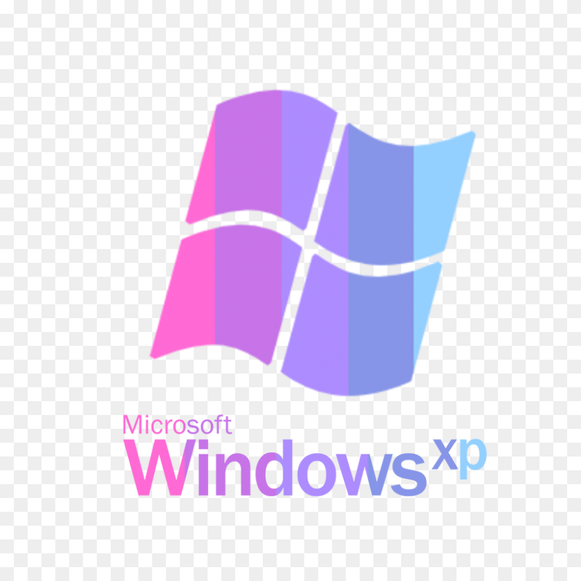 800x800 Windows Xp Aesthetic Vaporwaveart - Логотип Windows Xp Png