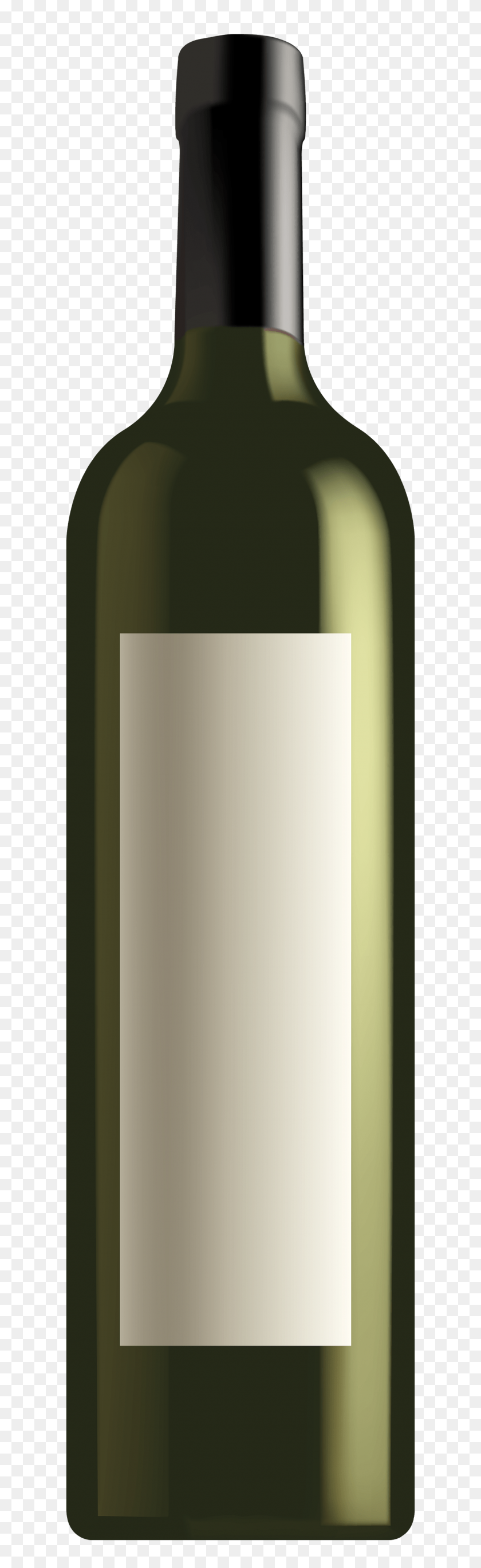 1164x4000 Cliparts De Cesta De Vino - Clipart De Botella De Vino Blanco Y Negro