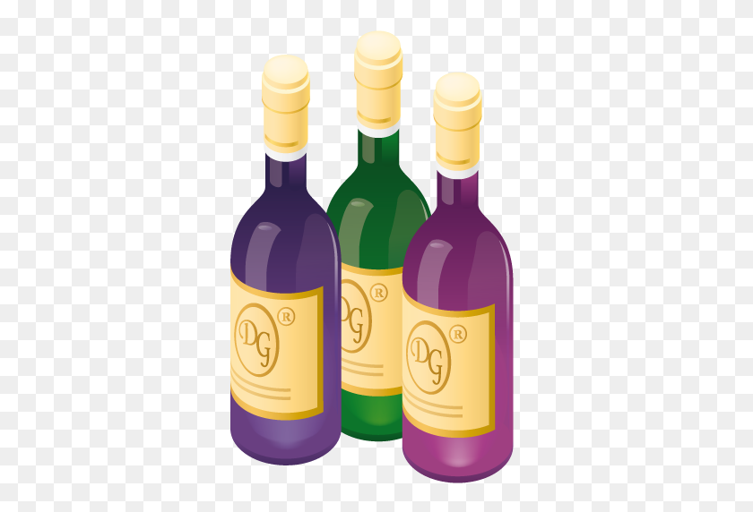 404x512 Clipart De Botella De Vino - Imágenes Prediseñadas De Bebida