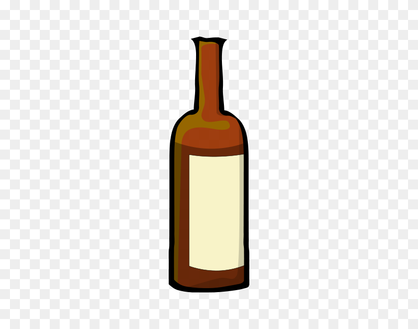 240x600 Wine Bottle Clip Art Png, Wine Bottle Clipart - Champagne Clipart Free
