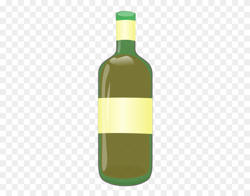 192x600 Botella De Vino Clipart Png For Web - Botella De Vino Imagen Clipart