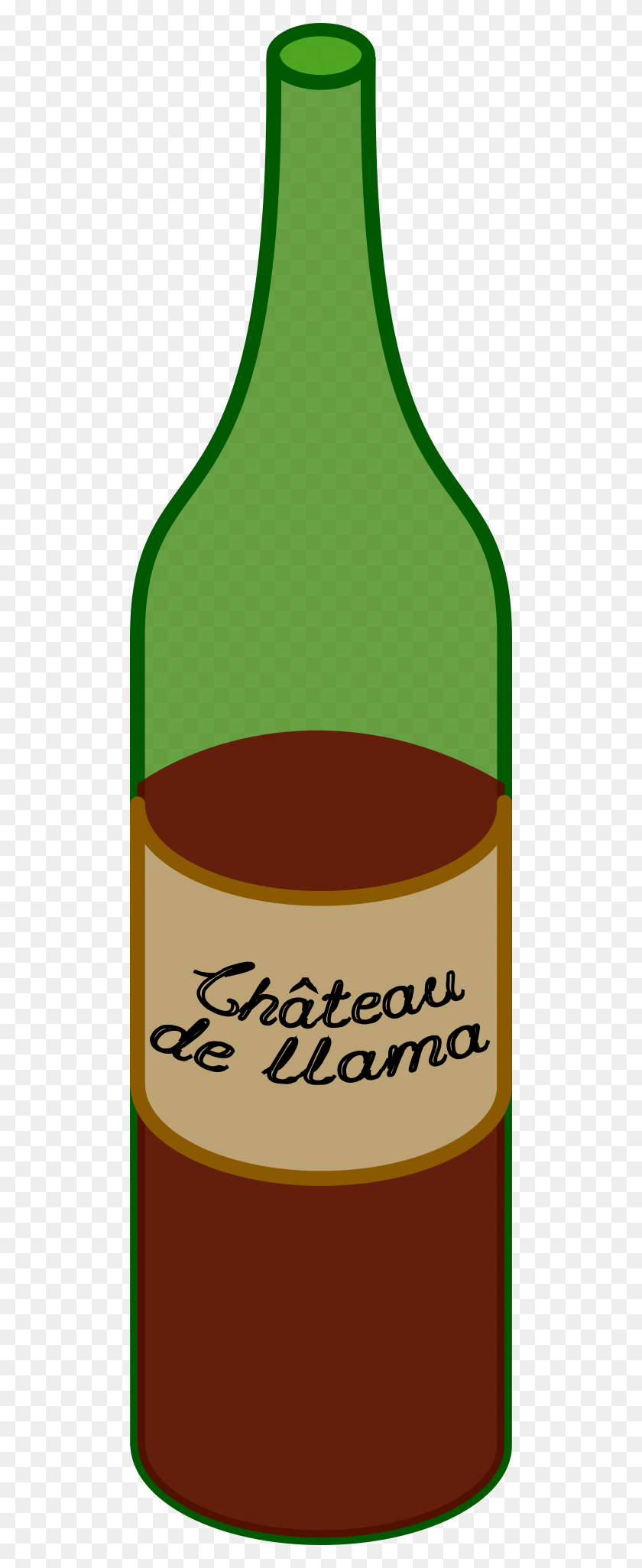 500x1992 Wine Clipart - Wine Bottle Clip Art Free