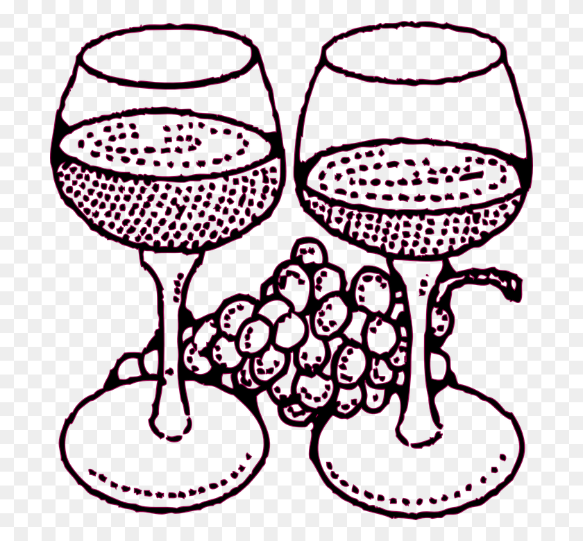 696x720 Wine Clipart Wine Grape - Wine Clip Art