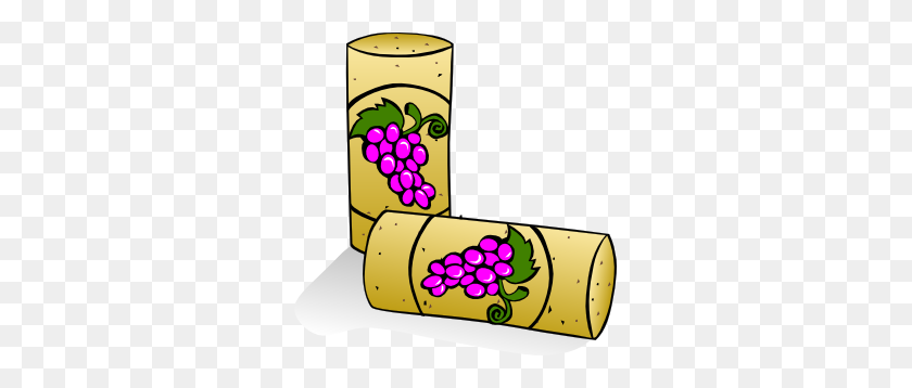 297x298 Wine Corks Clip Art - Wine And Cheese Clipart