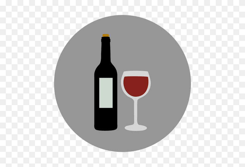 512x512 Wine Glass Circle Icon - Wine Icon PNG