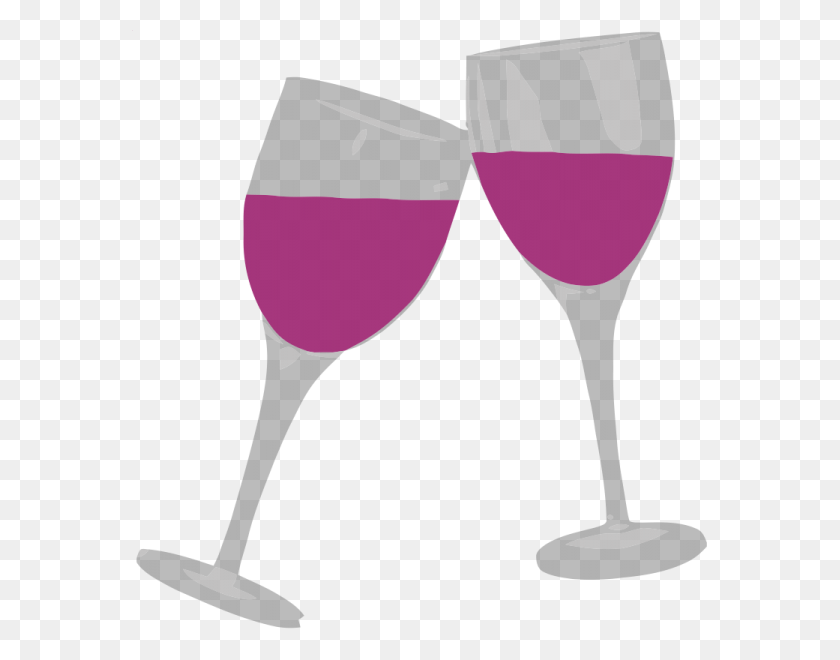 575x600 Wine Glass Clip Art - Drinking Glass Clipart