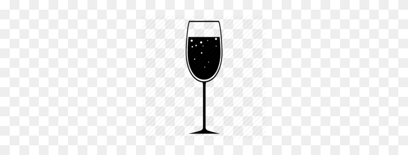 260x260 Wine Glass Clipart - Free Wine Glass Clip Art