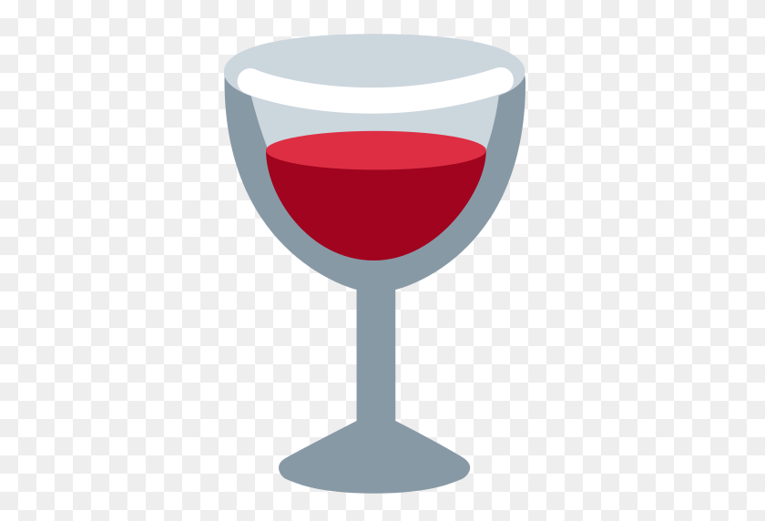 512x512 Wine Glass Emoji - Champagne Emoji PNG