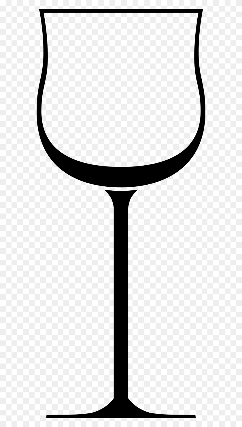 586x1420 Wine Glasses Clip Art - Cherry Clipart Black And White