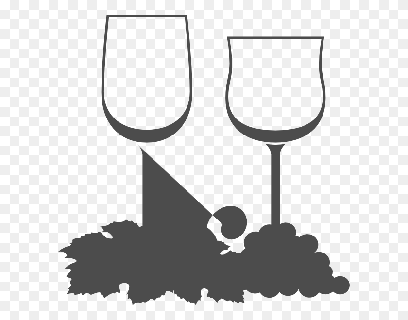 600x599 Wine Glasses Png Clip Arts For Web - Wine Clipart Black And White