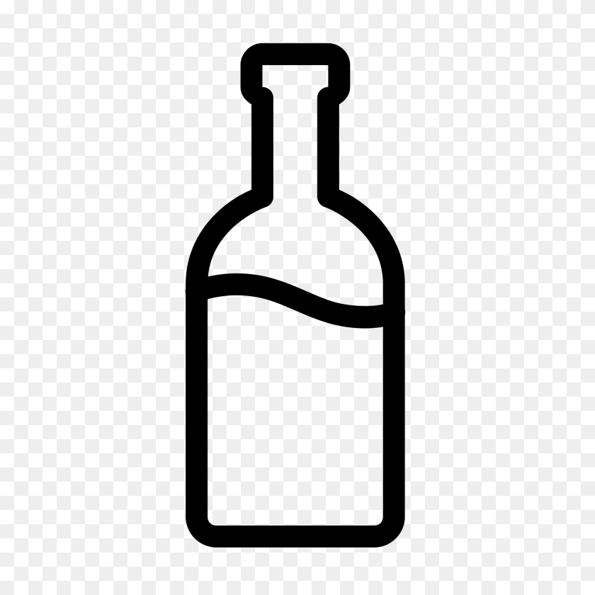 1600x1600 Значок Вино - Бутылка Вина Png