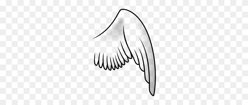 216x298 Wing Clip Art Free Vector - Wings Clipart