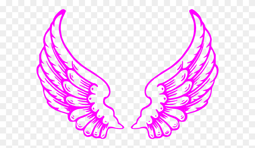 600x428 Wings Clip Art - Victoria Secret PNG