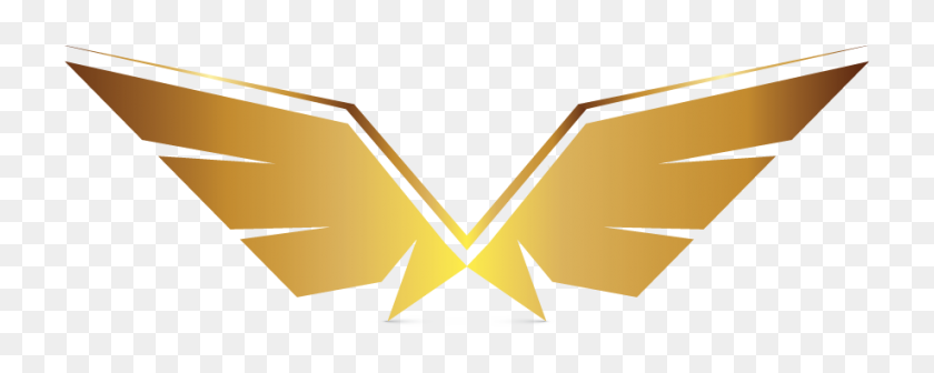 917x325 Wings Logo Maker - Eagle Wings PNG
