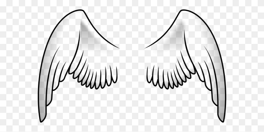 600x361 Wings Png Clipart - Wings PNG
