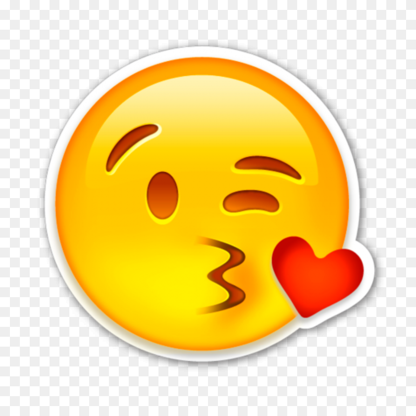 1440x1440 Wink Emoji Png - Wink Emoji Clipart