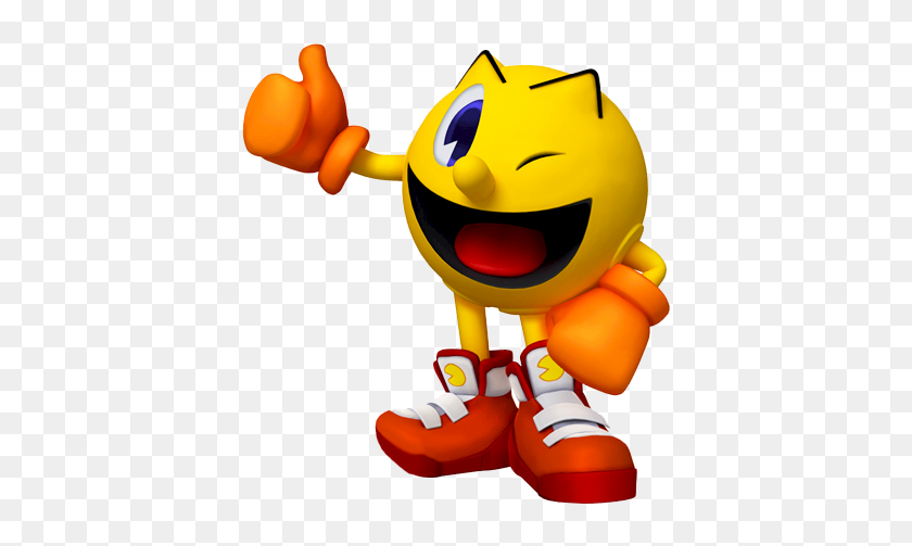 400x443 Wink Pac Man Adventures - Анимированный Клипарт Спасибо