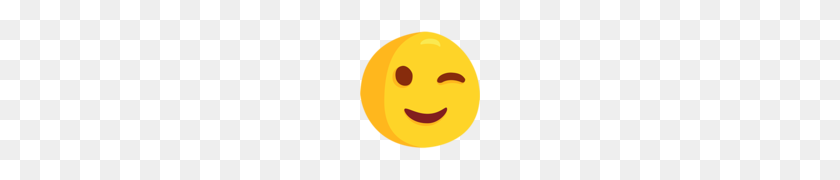 120x120 Winking Face Emoji - Wink Emoji PNG