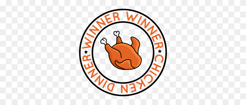 300x300 Winner Chicken Dinner Logo Vector - Chicken Dinner PNG