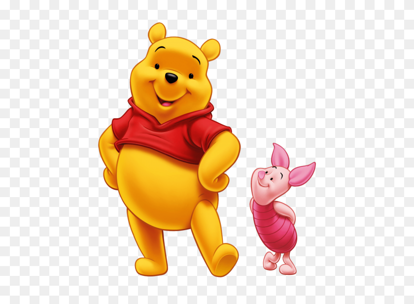480x557 Winnie Pooh Y Piglet Png - Piglet Png
