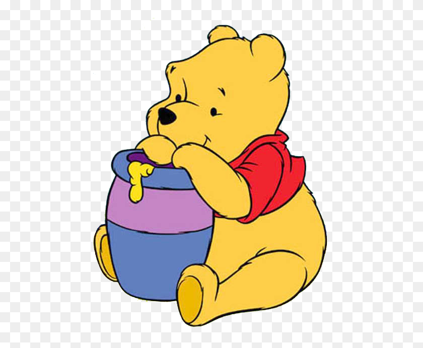 489x631 Winnie The Pooh - Visualize Clipart