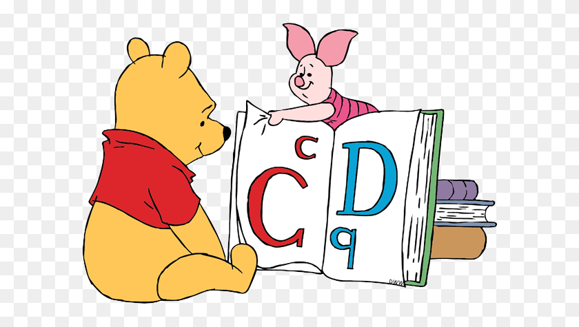 611x415 Winnie The Pooh And Piglet Clip Art Disney Clip Art Galore - Clipart Abc