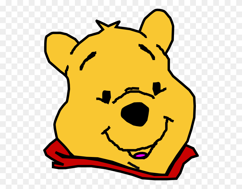 540x595 Winnie The Pooh Clip Art - Pooh Clipart