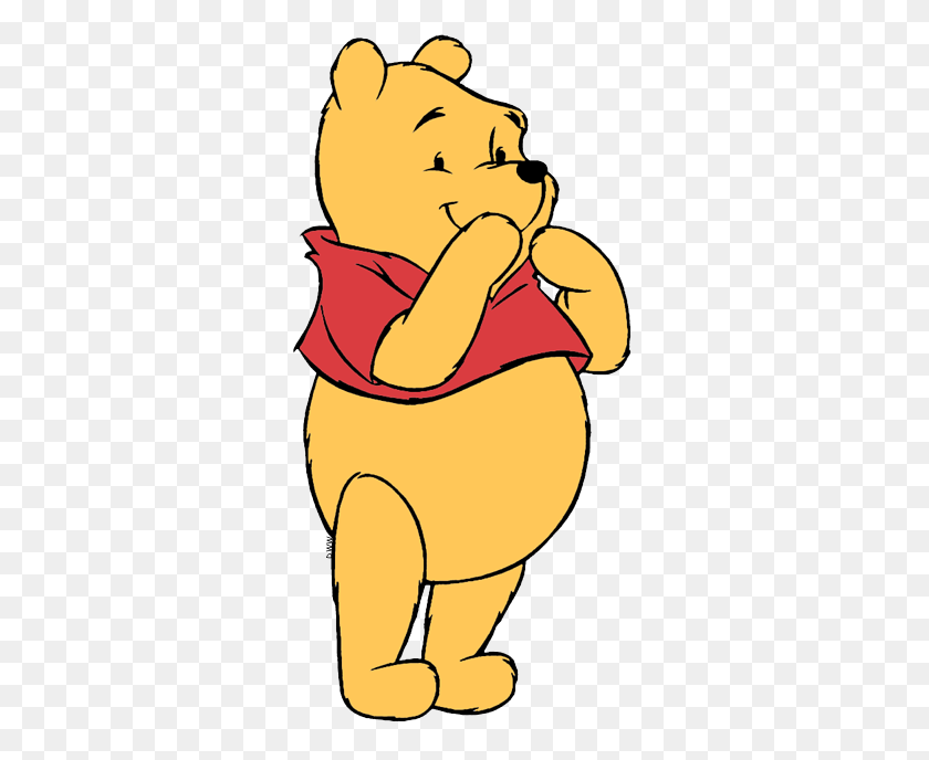 309x628 Imágenes Prediseñadas De Winnie The Pooh, Imágenes Prediseñadas De Disney En Abundancia - Pooh Clipart