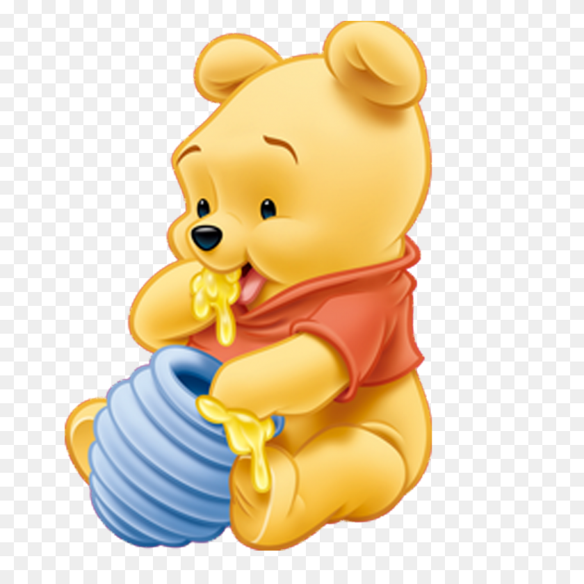 1600x1600 Winnie The Pooh Clipart Oso Pooh - La Princesa Leia Clipart