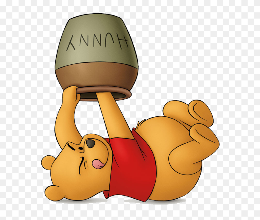 600x651 Winnie The Pooh Honey Pot Clip Art - Honey Pot Clipart