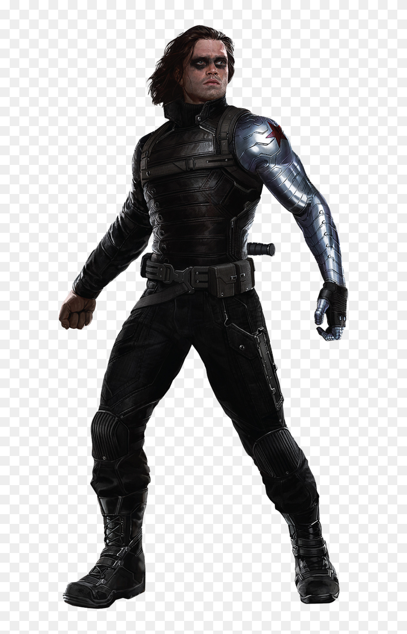 641x1247 Winter - Winter Soldier PNG