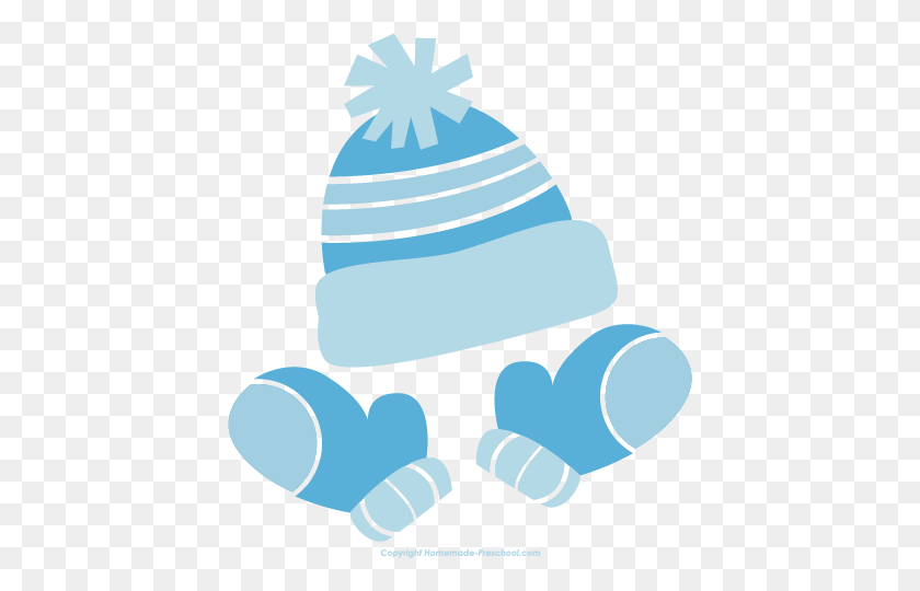 424x480 Winter Clipart - Toboggan Hat Clipart
