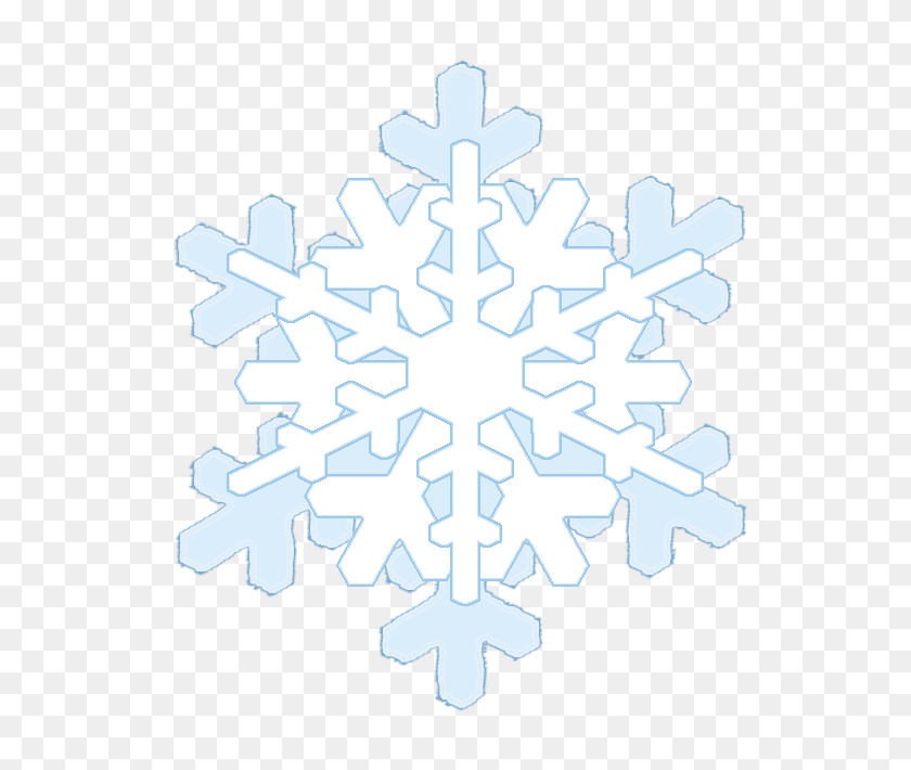 587x650 Winter Clipart - Gold Snowflakes PNG