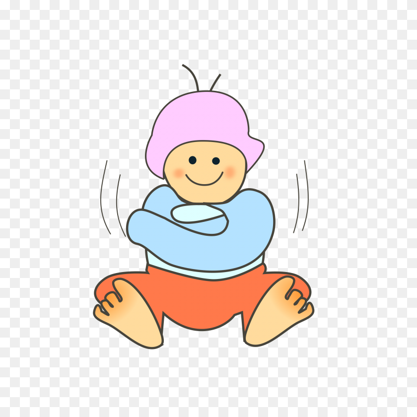 2400x2400 Winter Clipart Baby - Mismatched Clothes Clipart